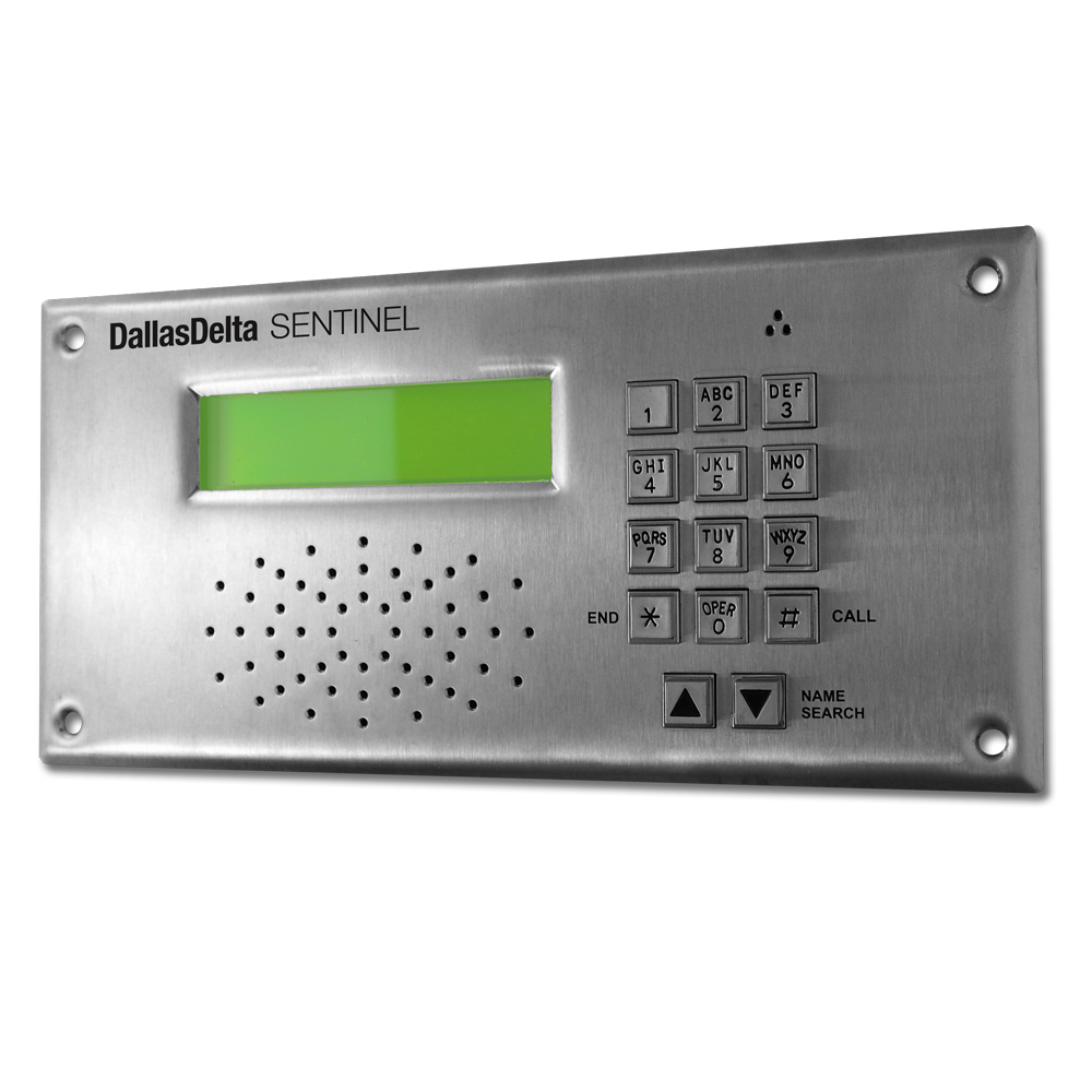 Dallas Delta Sentinel keypad button Horizontal intercom doorstation