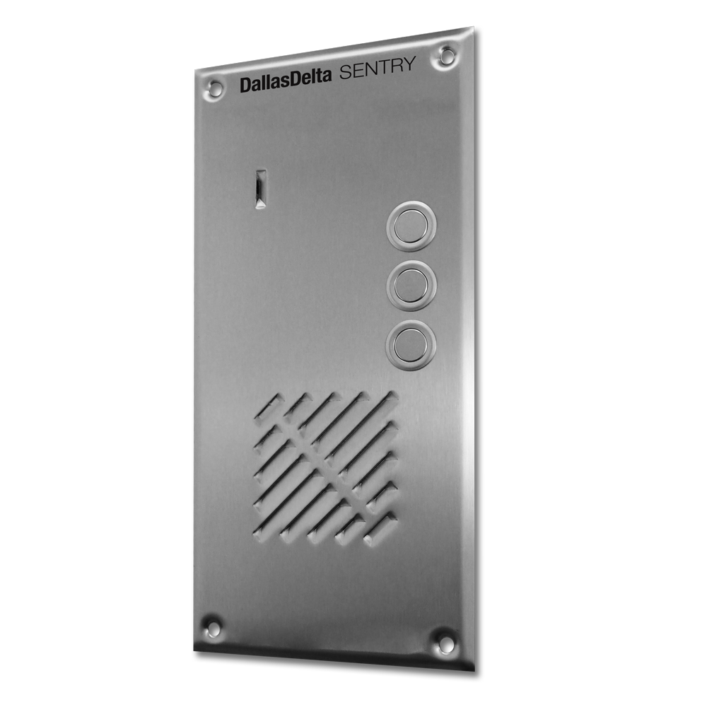 Dallas Delta Sentry 3 button Vertical intercom doorstation