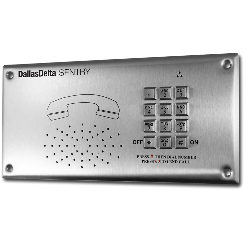 Dallas Delta Sentry keypad button Horizontal intercom doorstation