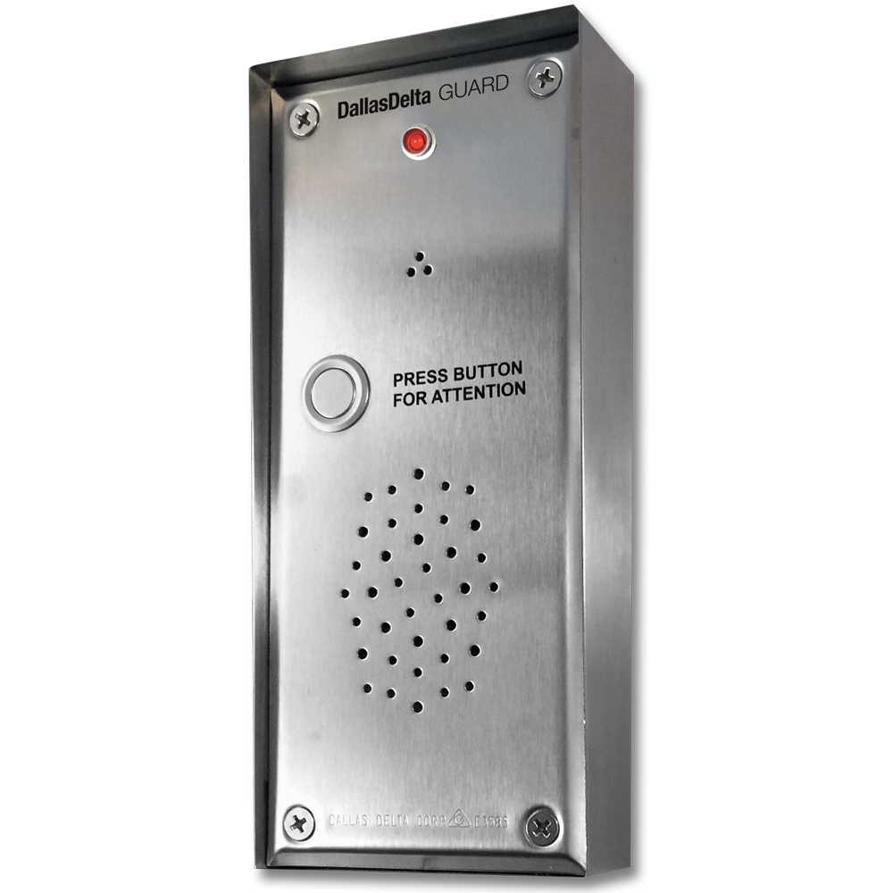 Dallas Delta Guard 1 button Verticle door station intercom