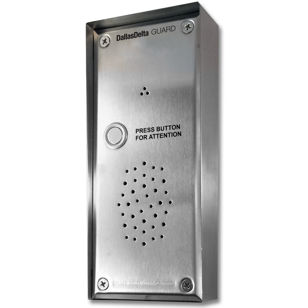 Dallas Delta Guard 1 button Verticle door station intercom