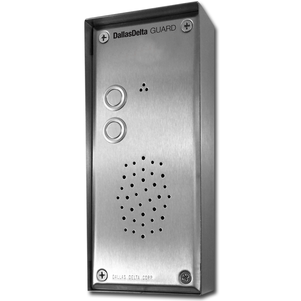 Dallas Delta Guard 2 button Verticle door station intercom